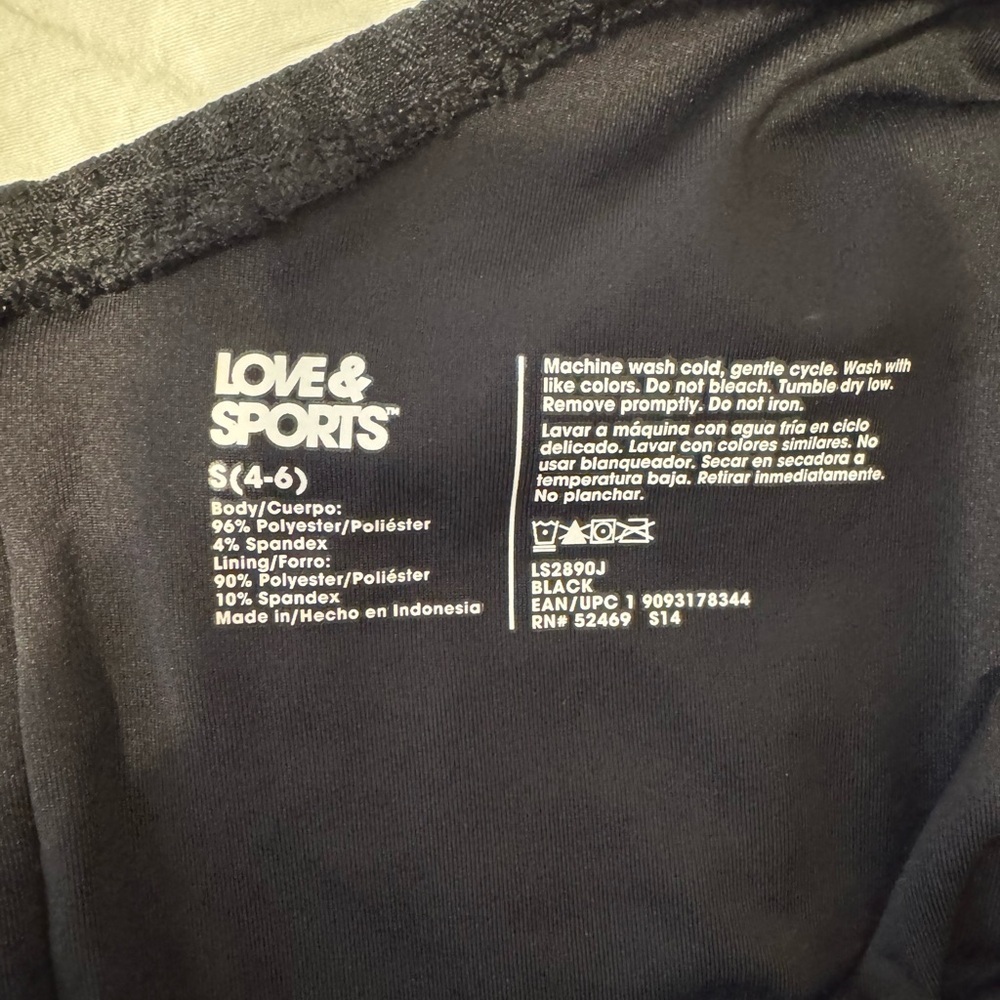 Women’s Black One Piece Swimsuit - Picture 5 of 5